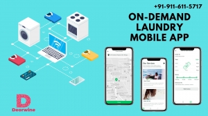 On-demand laundry mobile app